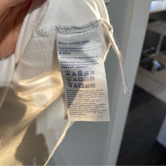 ποΈ 4 for 20$ - Tommy Hilfiger T-Shirt / White / L - Picture 6 of 9